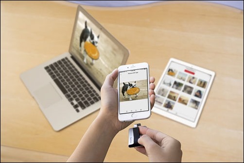 SanDisk’s iXpand Flash Drive makes moving photos and videos between our iPhone, iPad, and computers easy! 