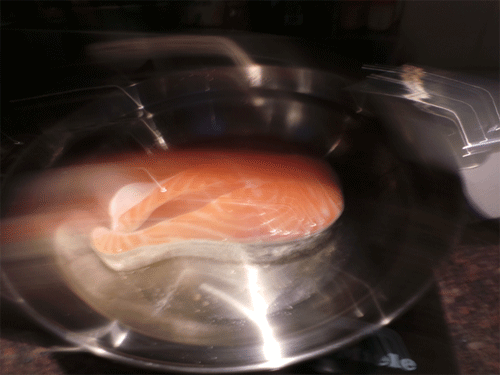 Beka Frying Pan with Salmon