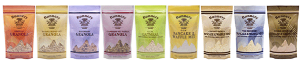 Bunnery breakfast products